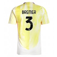 Echipament fotbal Juventus Gleison Bremer #3 Tricou Deplasare 2024-25 maneca scurta